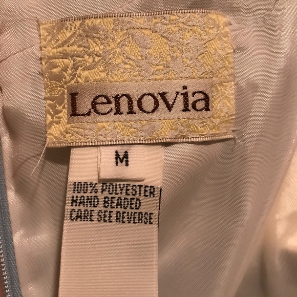 Hand beaded prom dress - Picture 5 of 8